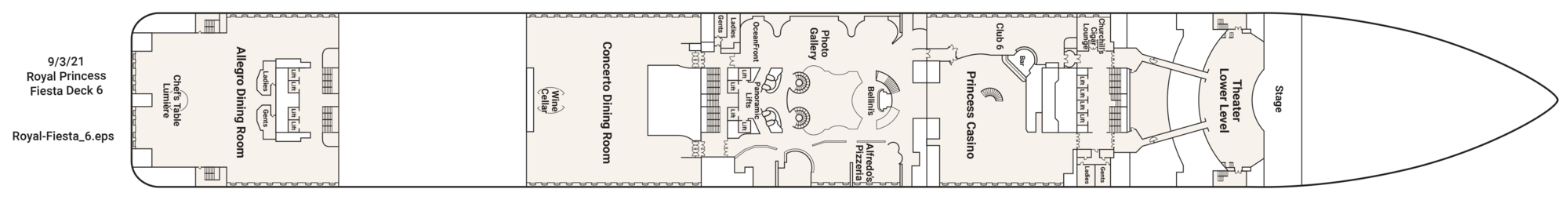 Deck 6 - Fiesta plan
